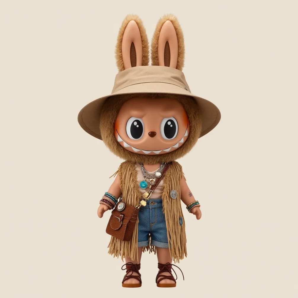 AI generated Labubu doll