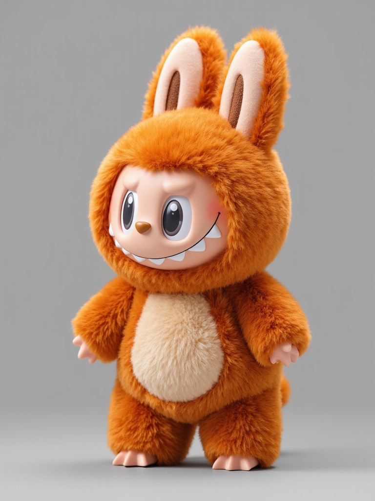 AI generated Labubu doll
