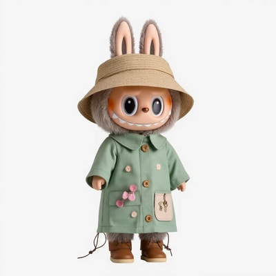 AI generated Labubu doll